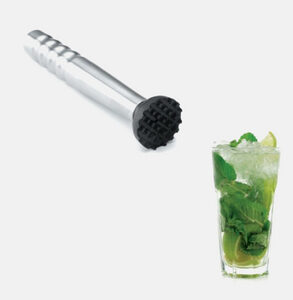 PILON MOJITO Pilon à mojito plastique noir Ø 2;5