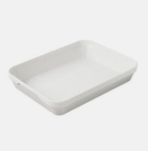 Plat porcelaine à gratin ivoire GN1