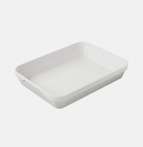 Plat porcelaine à gratin 29.5 cm x