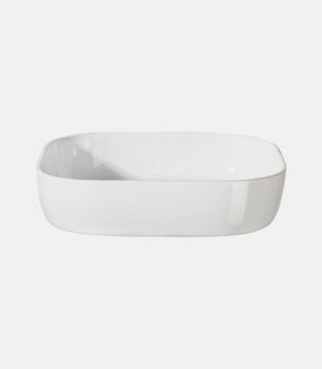 Plat porcelaine à gratin 31 cm x 31