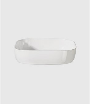Plat porcelaine à gratin 40 cm x 30