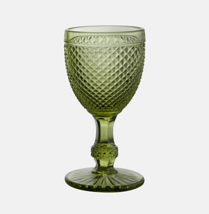 Verre à pied Romantique vert 15 cl