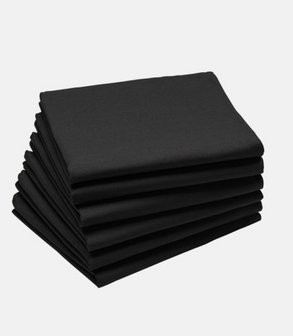 Serviette de table chintz noir 50 x